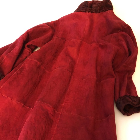 REVERSIBLE COAT VINTAGE SAINT LAURENT SIZE SMALL